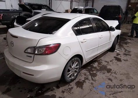 2012 Mazda Mazda3 I Touring z USA, uszkodzony, nr VIN JM1BL1V71C1602027